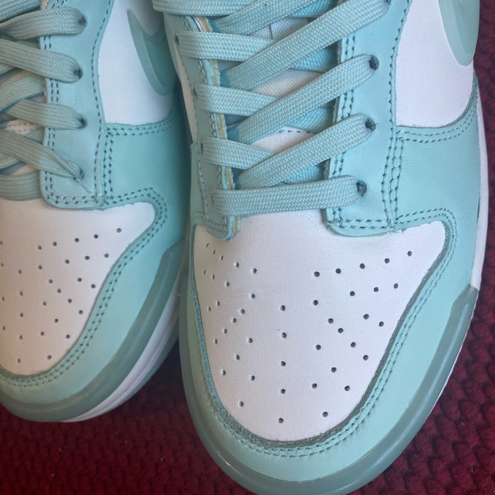 Size 9 - Women's Nike Dunk Low Next Nature White/Blue Tint IB7311-100